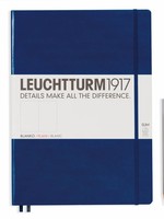 Leuchtturm1917 LT Notizbuch A4 MASTER SLIM marine dotted