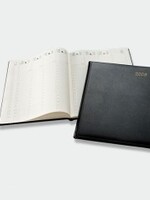 Tebe Kalender TEBE TeBeskin Office Tik,Quart,1W/2S.7-22h,schwarz
