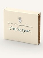 Graf von Faber-Castell GvFC Tintenpatronen 6Stk. Deep Sea Green