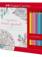 Faber-Castell Ausmalset "Feel Good" mit 8 Colour Grip