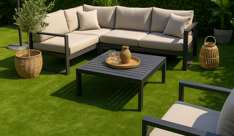 Een groene, stijlvolle en onderhoudsarme buitenruimte: zo krijg je dat voor elkaar