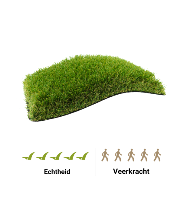 Kunstgras Zeeland 60 mm