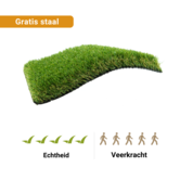 Bestel nu jouw gratis kunstgrasstalen - Kunstgras Apeldoorn 50 mm