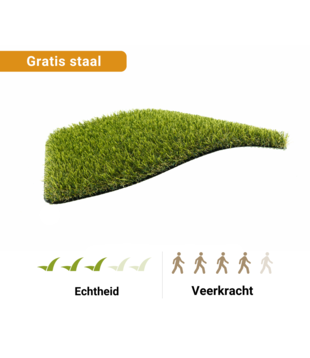 Staal - Kunstgras Ermelo 30 mm