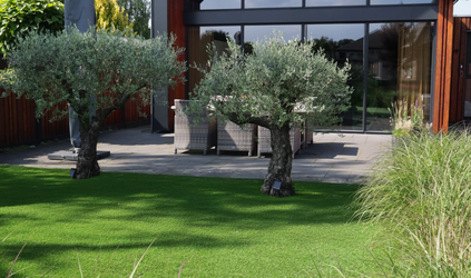 Kunstgras in de tuin