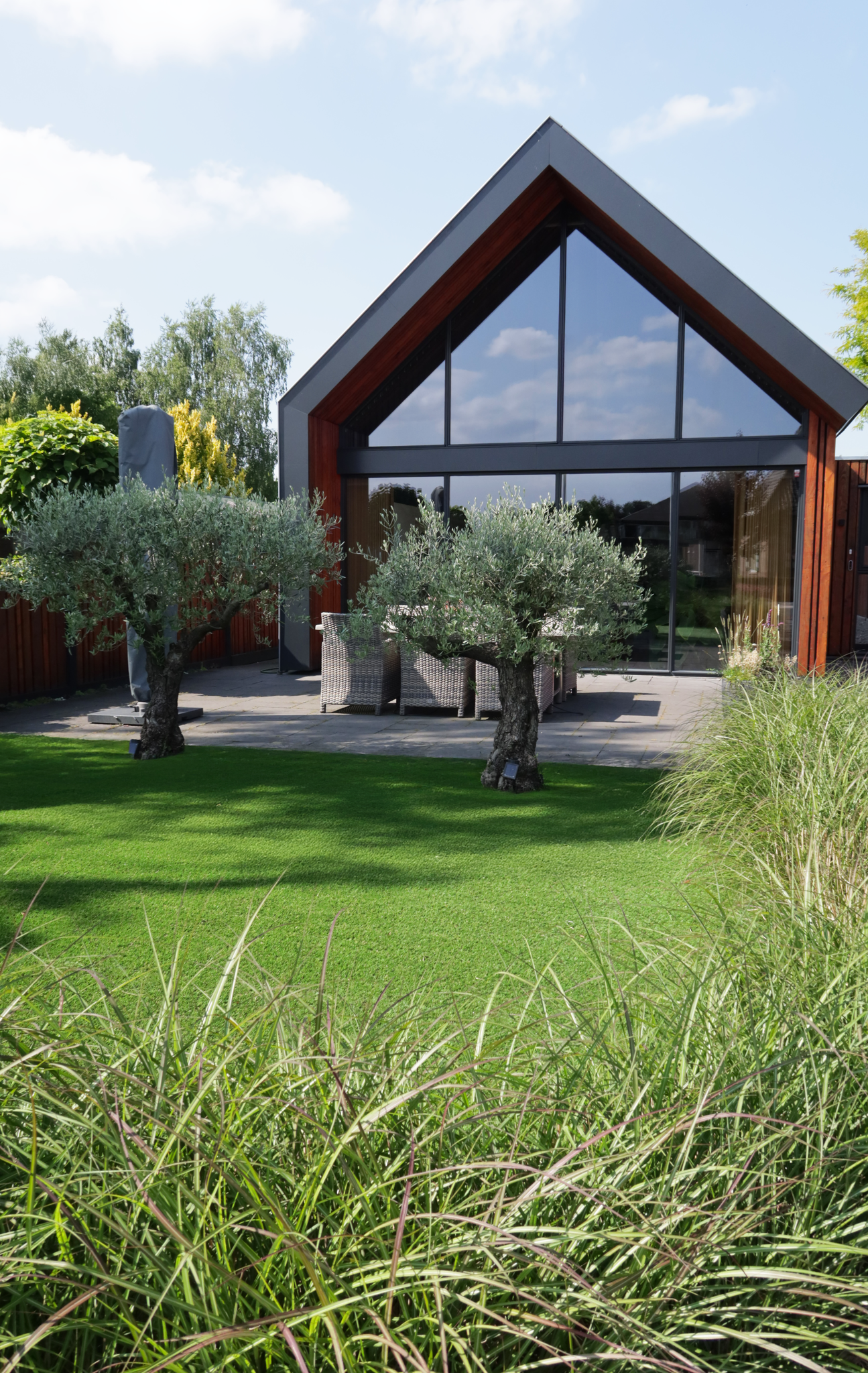 Kunstgras in de tuin