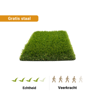 Staal - Kunstgras Rijssen 40 mm