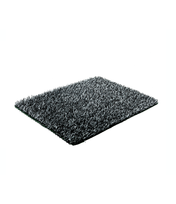 Bestel nu jouw gratis kunstgrasstalen - Kunstgras Grijs 25 mm