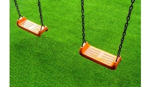 Kunstgras met kinderen