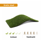 Bestel nu jouw gratis kunstgrasstalen - Kunstgras Rijssen 40 mm