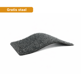 Bestel nu jouw gratis kunstgrasstalen - Kunstgras Grijs 25 mm