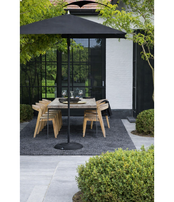 Kunstgras Antraciet 25 mm