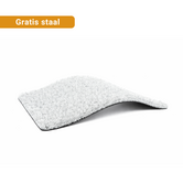 Bestel nu jouw gratis kunstgrasstalen - Kunstgras Zilver 25 mm