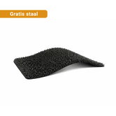 Bestel nu jouw gratis kunstgrasstalen - Kunstgras Zwart 25 mm