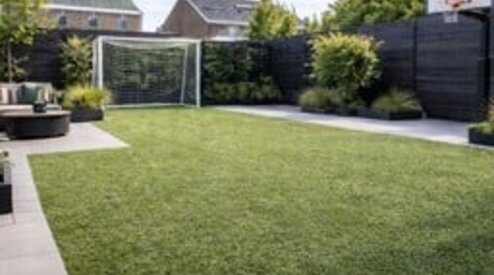 Kunstgras voetbalveld