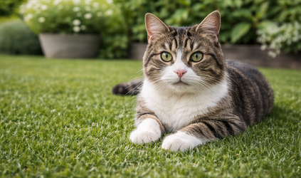 Kunstgras voor katten