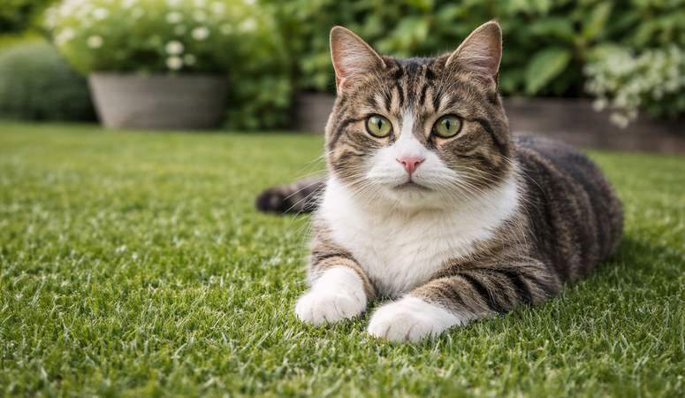 Kunstgras voor katten