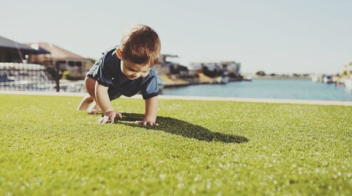 Valdemping en kunstgras