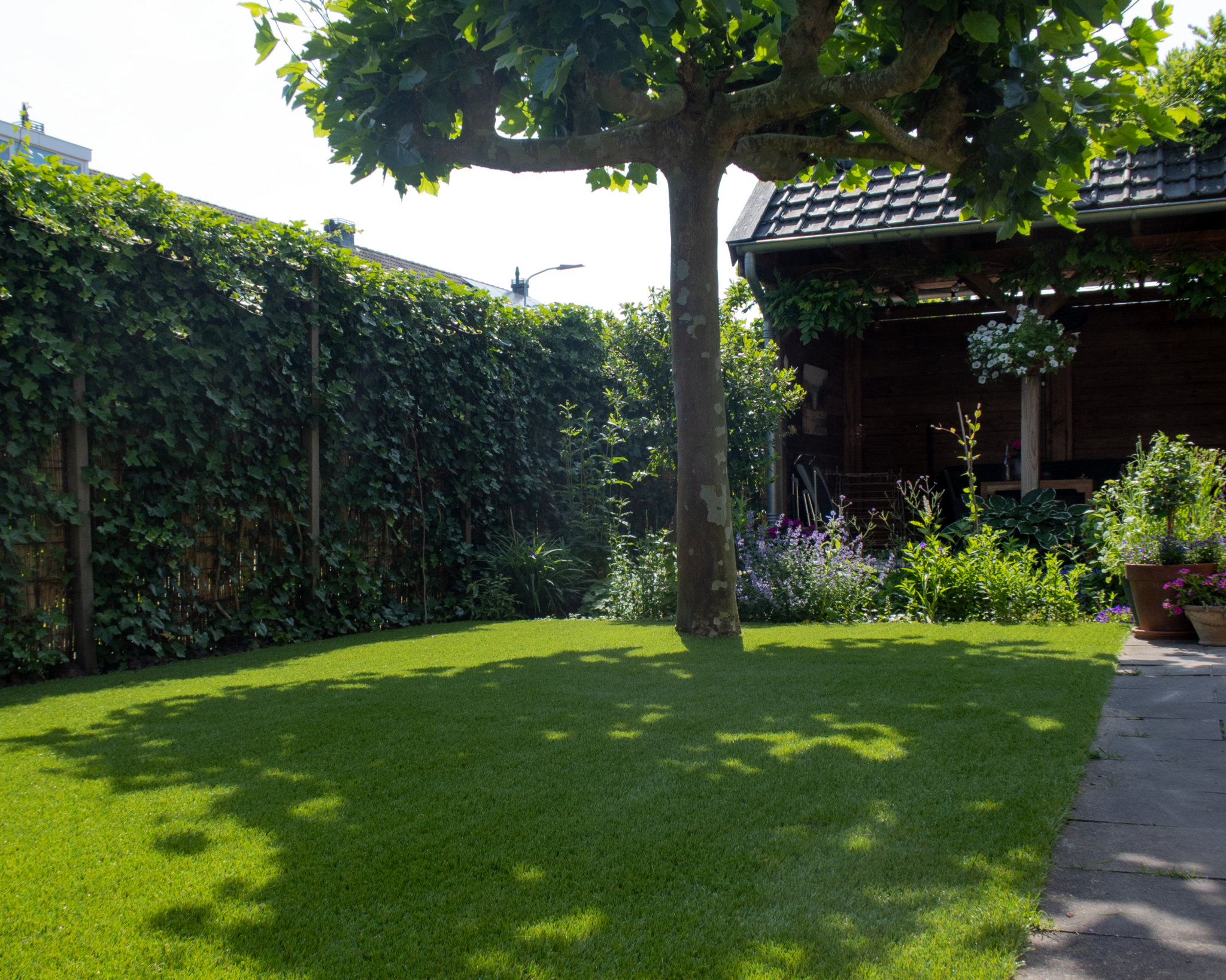 Kunstgras dakterras