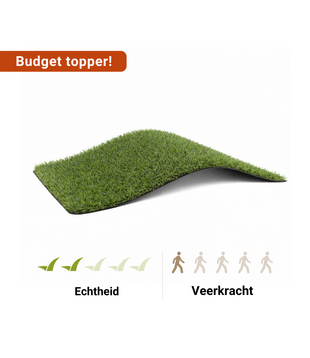 Kunstgras Heerde 20 mm - Budget topper