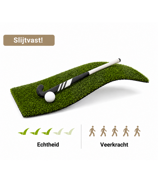 Hockeygras 12 mm