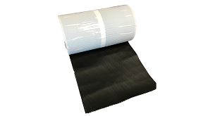 EPDM Loodvervanger ZWART  30 cm x 5 mtr