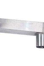 Feyts Zinken stadsuitloop 60 x 100 mm uitloop 80 mm lengte 300 mm