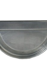 VMZINC zinken goot 280 0,7 - 3 meter met links ingesoldeerd eindschot of optie uitloop erd eindschot of optie uitloop - Copy