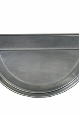 VMZINC zinken goot M400 0,7 - 3 meter met rechts ingesoldeerd eindschot of optie uitloopoldeerd eindschot of optie uitloop - Copy