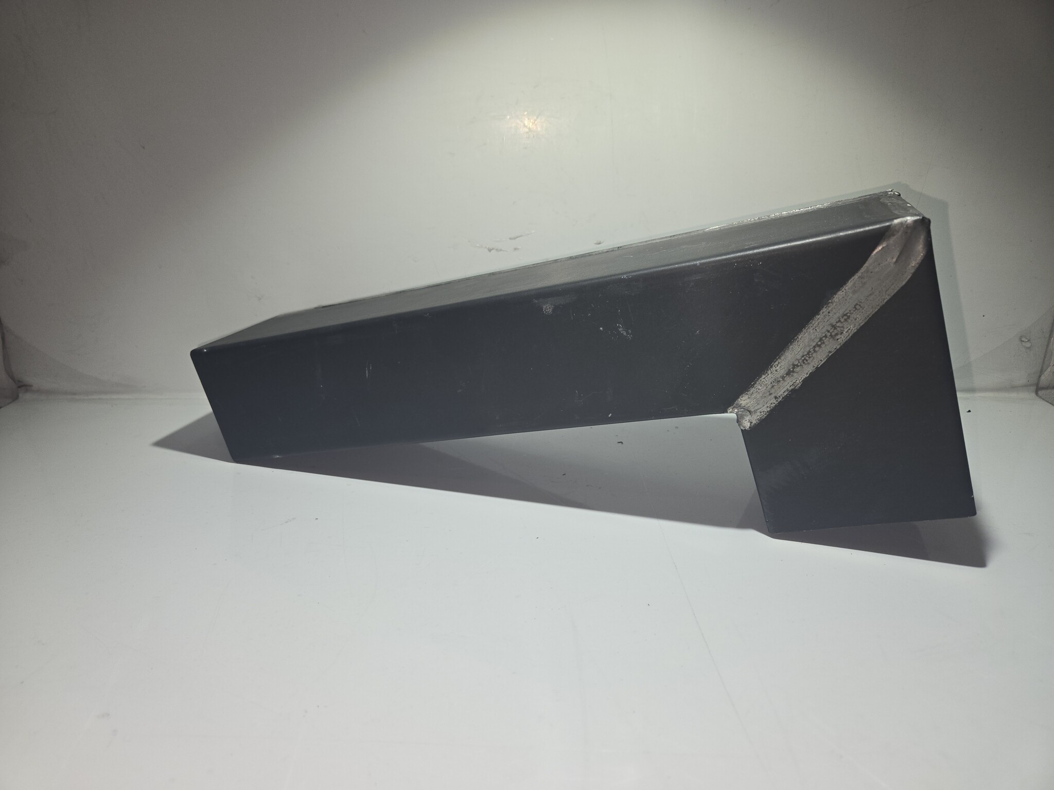 zinken stadsuitloop vierkant 60 x 80 mm uitloop 80x80 mm zwart - ( ANTHRA-ZINC®) )