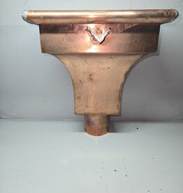 Feyts Koperen vergaarbak brabant  80 mm