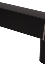 zinken stadsuitloop 60 x 100 mm uitloop 80 mm zwart  -  ( ANTHRA-ZINC® )