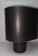 zinken vergaarbak mini 100 mm zwart -  ( ANTHRA-ZINC® )