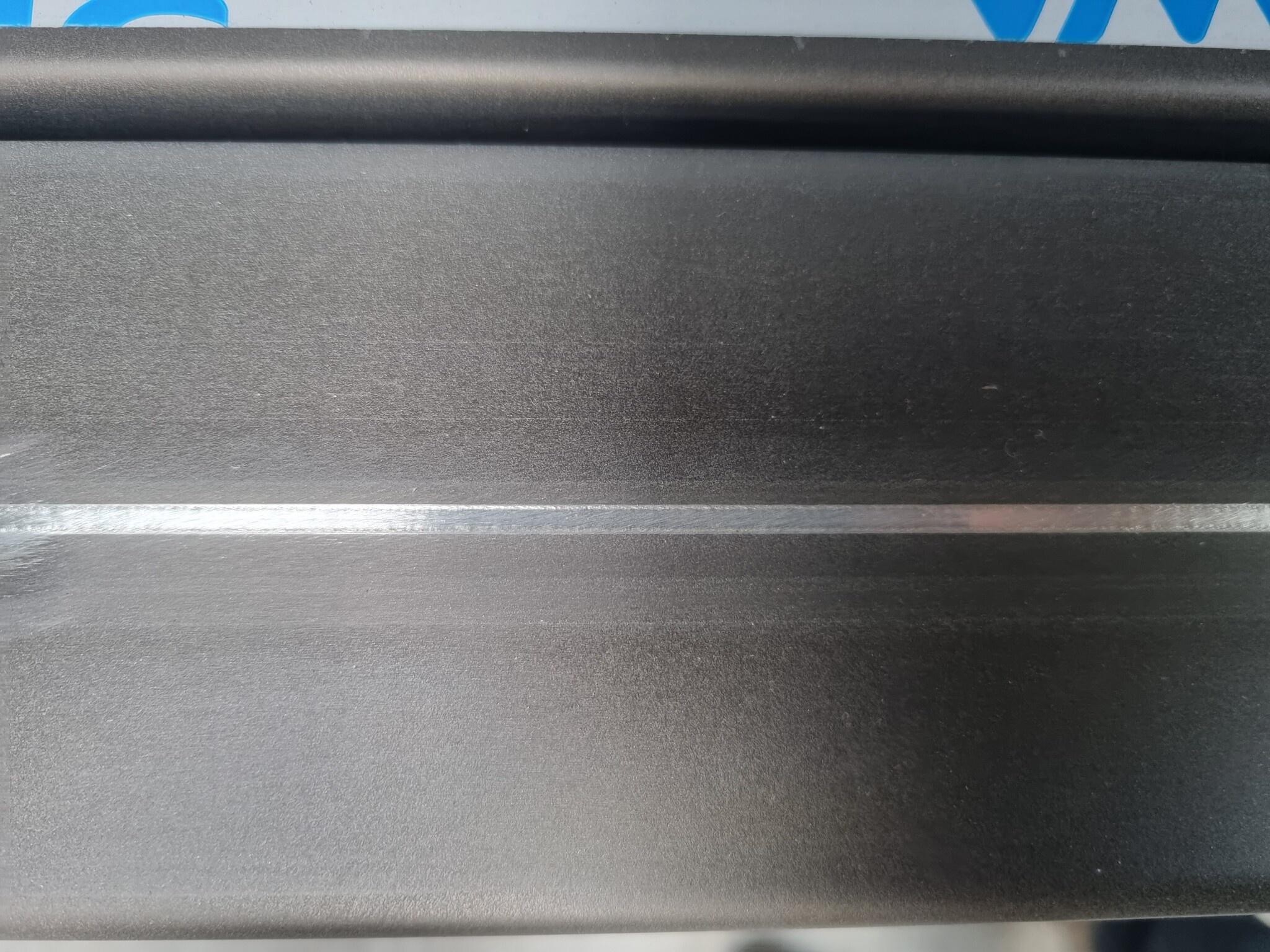 zinken vergaarbak mini 100 mm zwart -  ( ANTHRA-ZINC® )