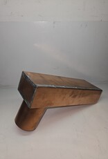 Feyts Koperen stadsuitloop 60 x 100 mm uitloop 80 mm