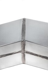 Feyts Zinken bocht vierkant 80x80 mm - 45°