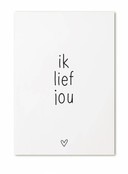 Kaart Ik lief jou