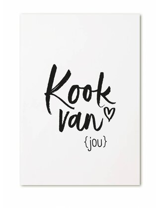 Kaart Kook van jou