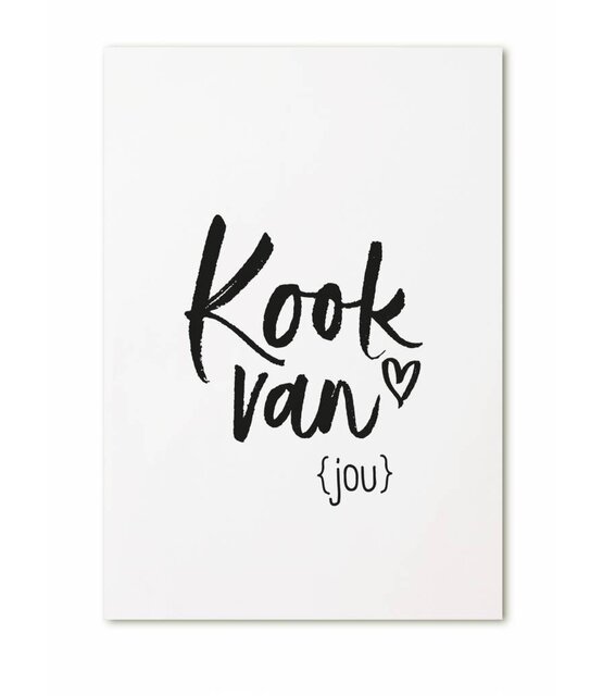 Kaart Kook van jou