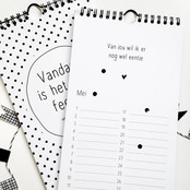 Verjaardagskalender met quotes