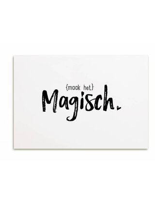 Kaart Maak het magisch