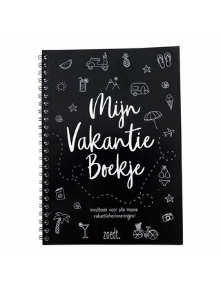 Vakantie invulboek