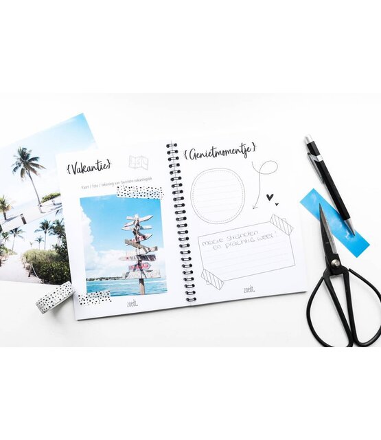 Vakantiedagboek voor alle mooie vakantieherinneringen