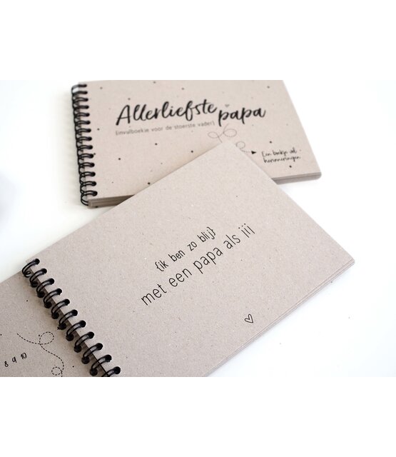 Allerliefste papa - invulboekje voor de stoerste vader