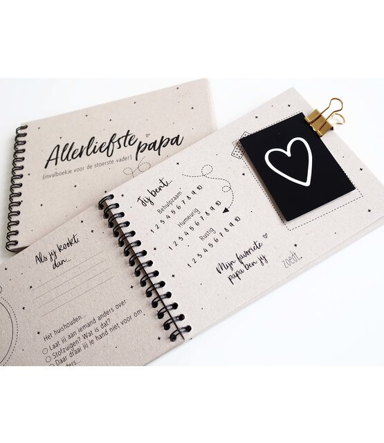 Allerliefste papa - invulboekje voor de stoerste vader
