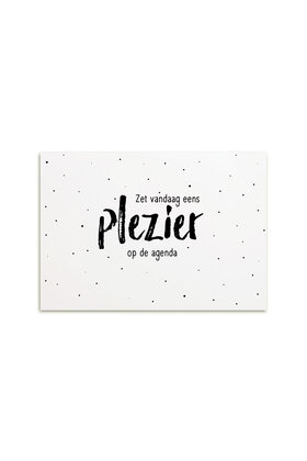 Kaart Zet vandaag eens plezier op de agenda