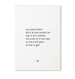 Nieuw Kaart met tekst - Zoedt wholesale UV-04