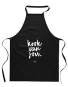 Schort met tekst 'Kook van jou'