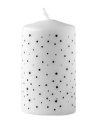 Kaars met dots patroon Kaars met dots patroon