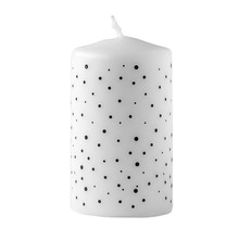 Kaars met dots patroon